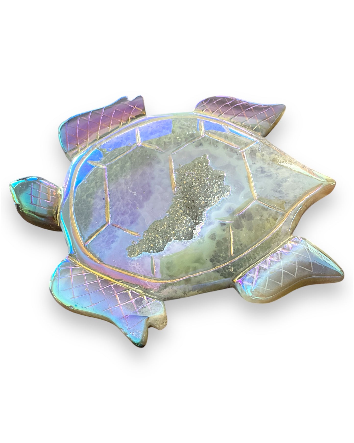 Agate Aura Turtle