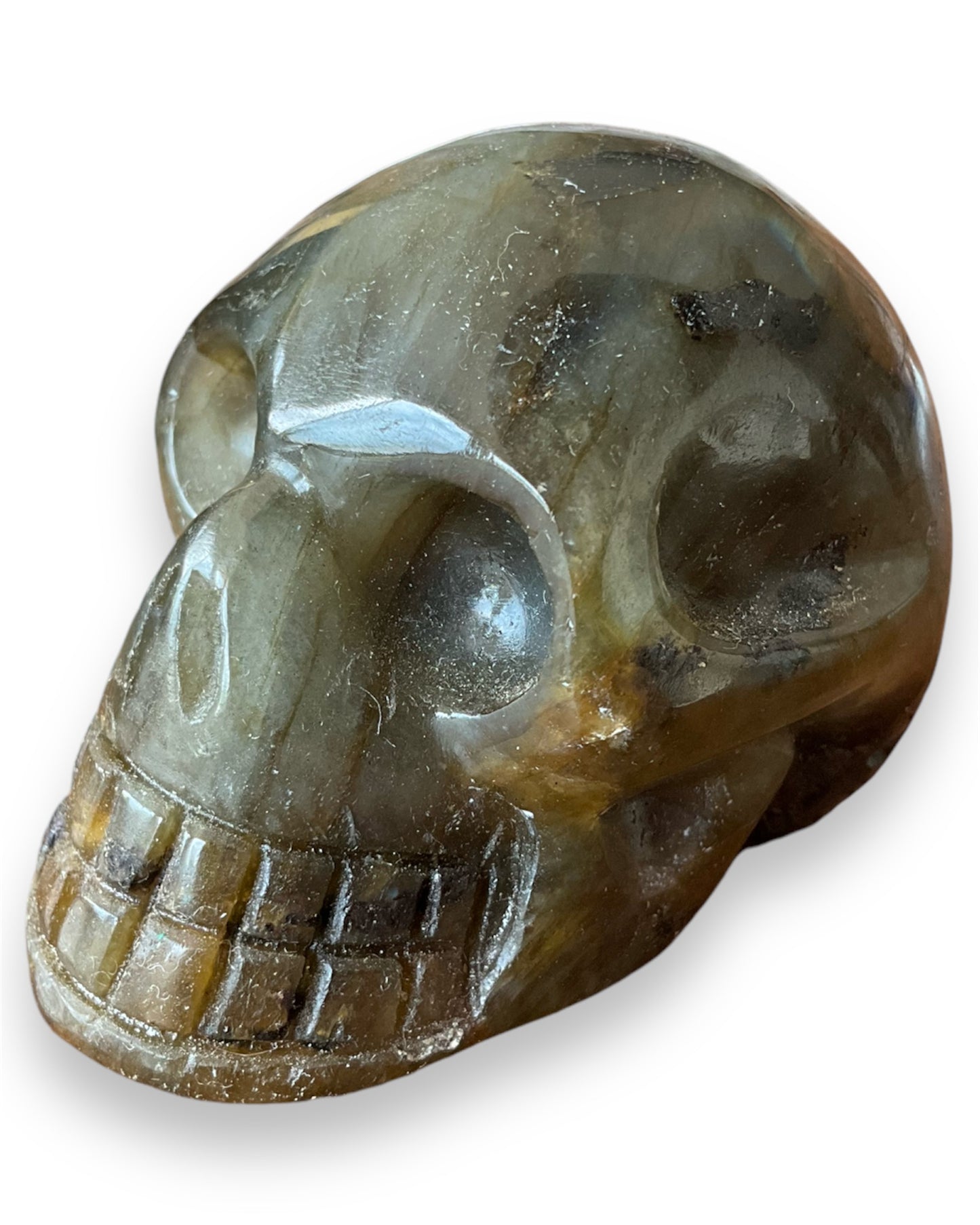 Labradorite Skull