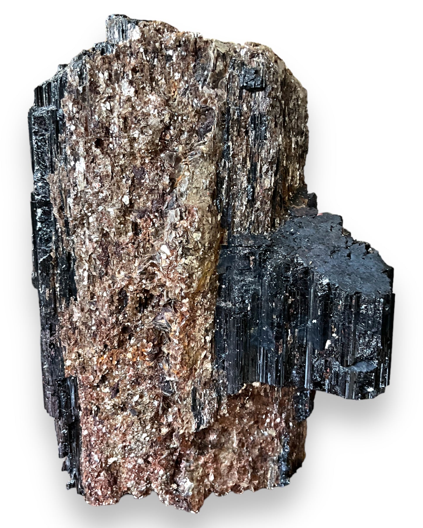 Black Tourmaline with Mica