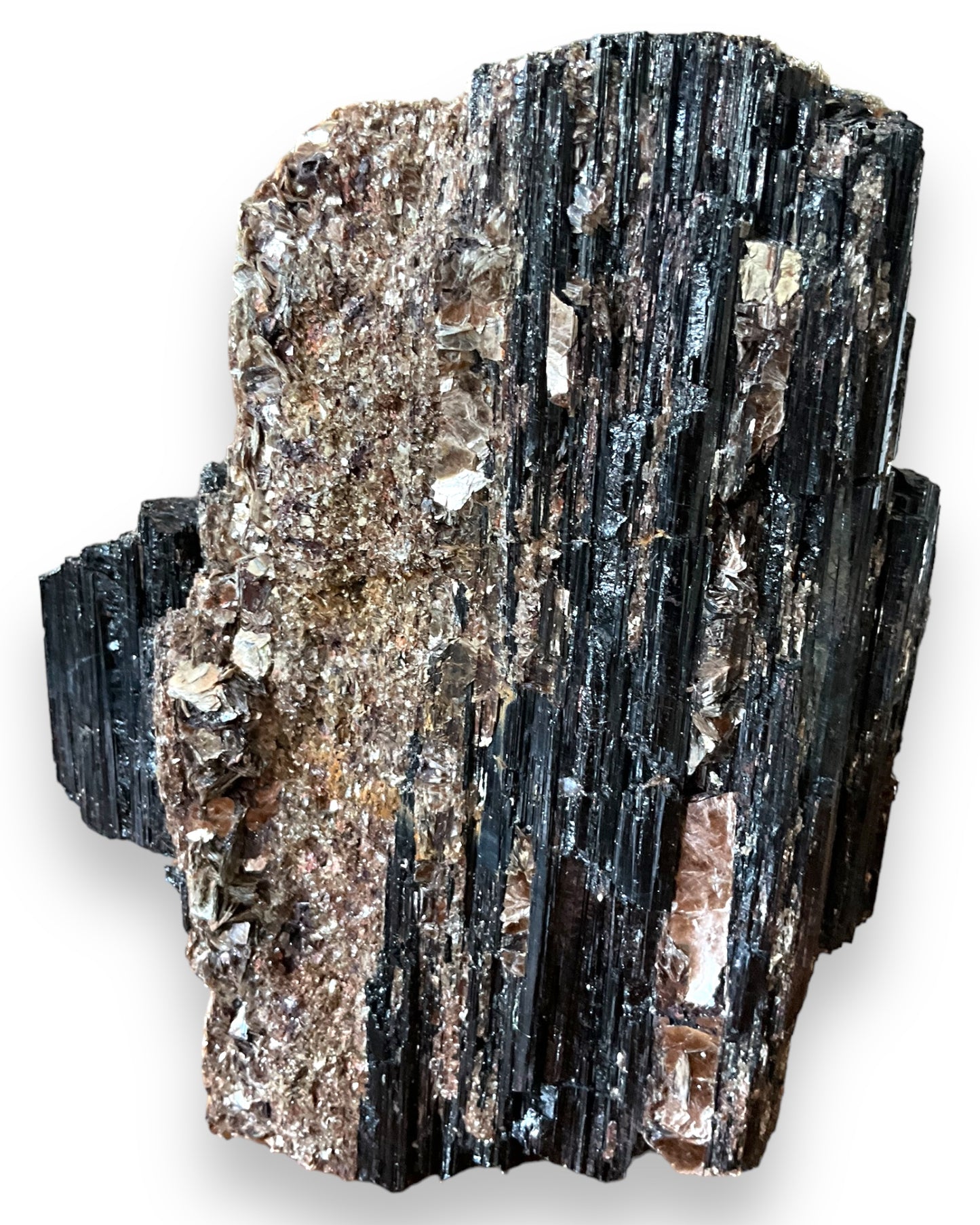 Black Tourmaline with Mica