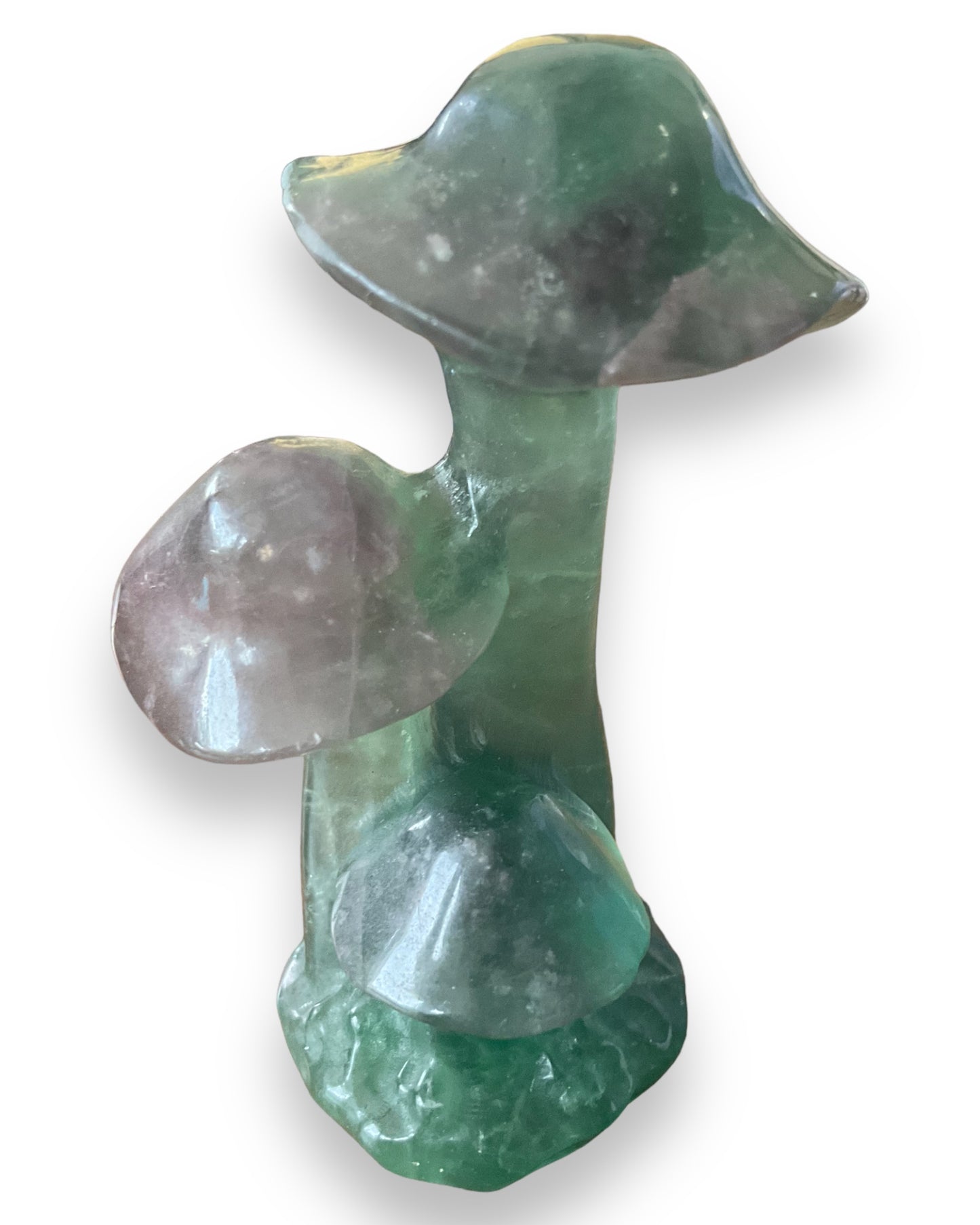 Rainbow Fluorite Mushroom