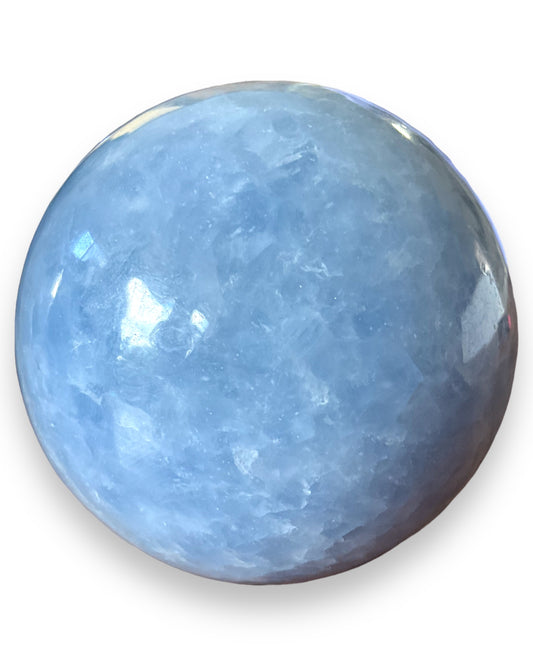 Blue Calcite Sphere