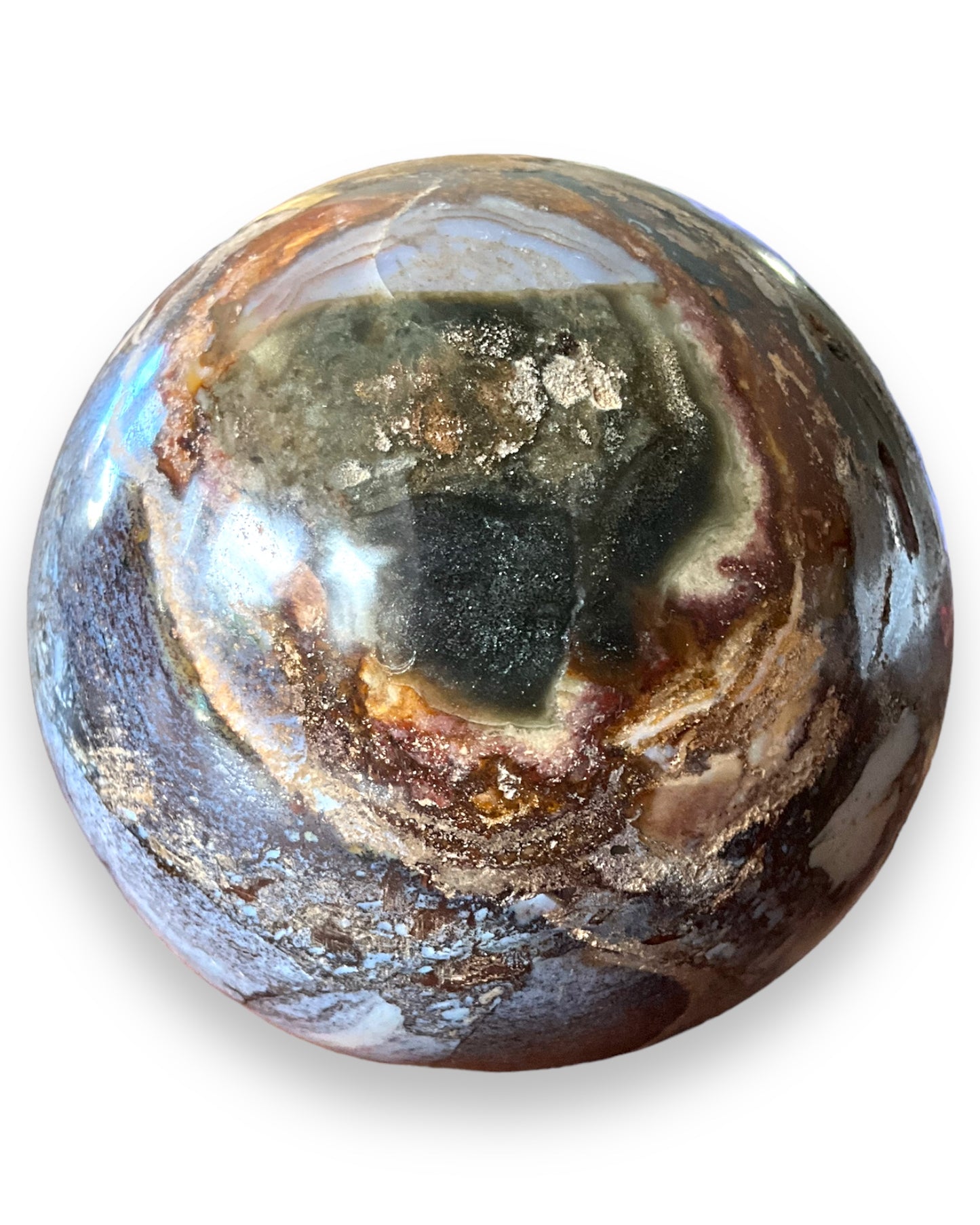 Ocean Jasper Sphere