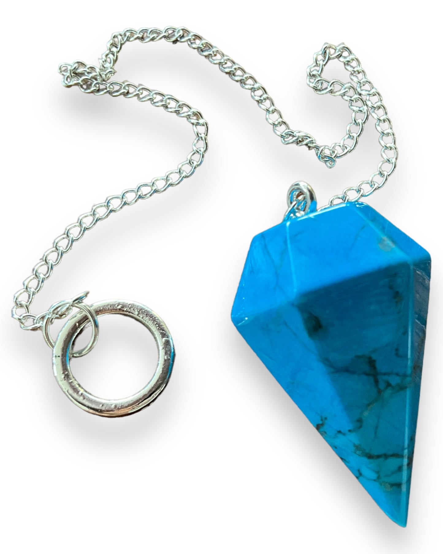 Blue Howlite Pendulum