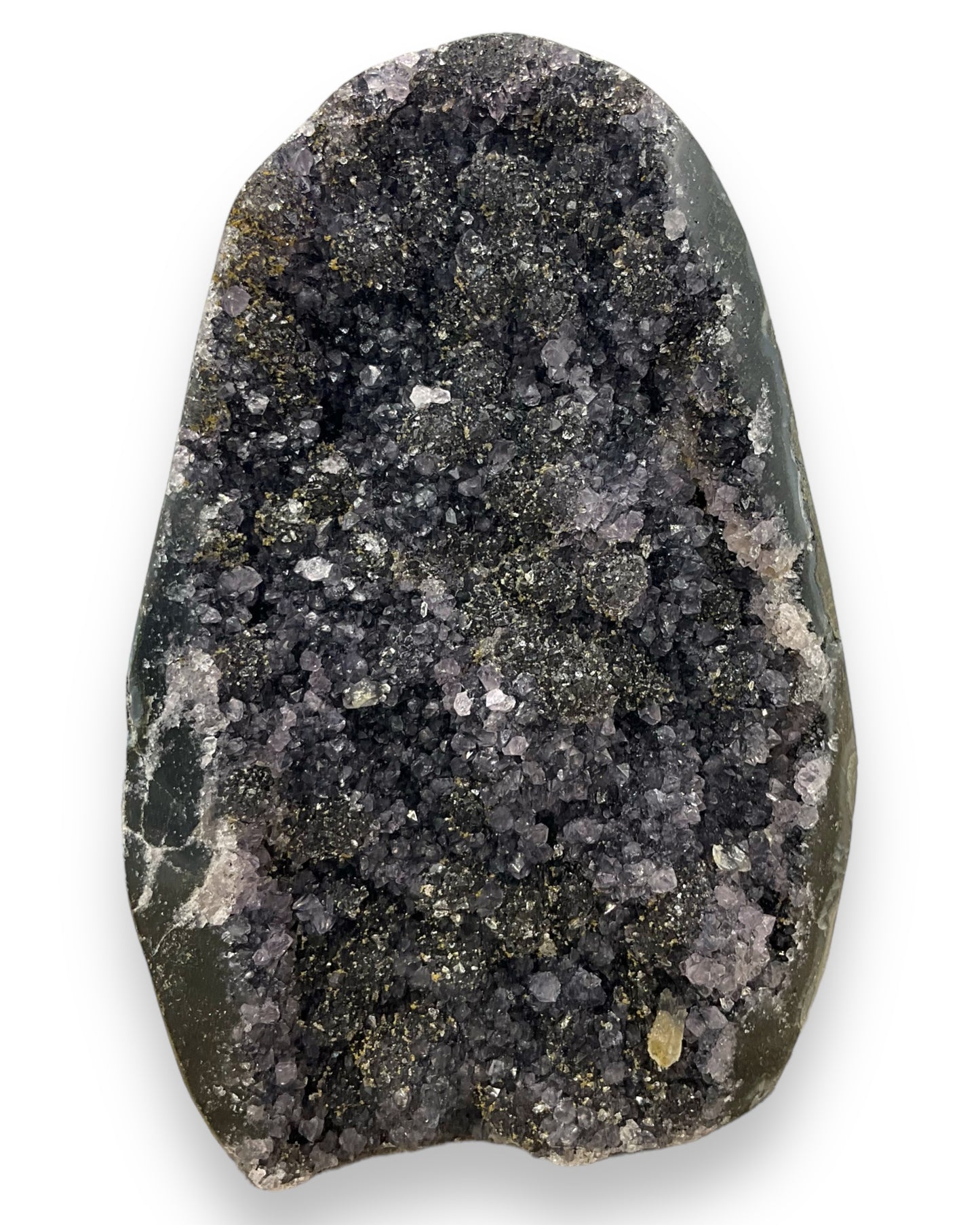 Black Rainbow Amethyst Druzy