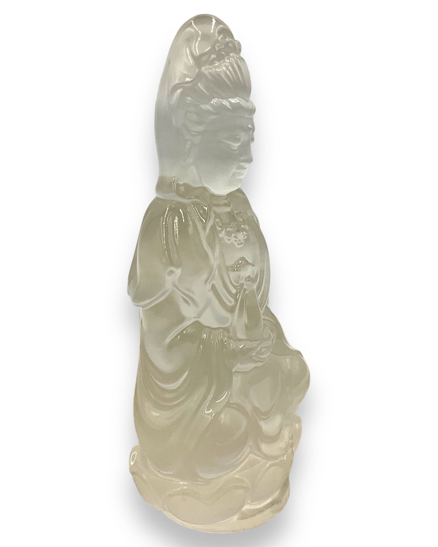 Selenite Quan Yin