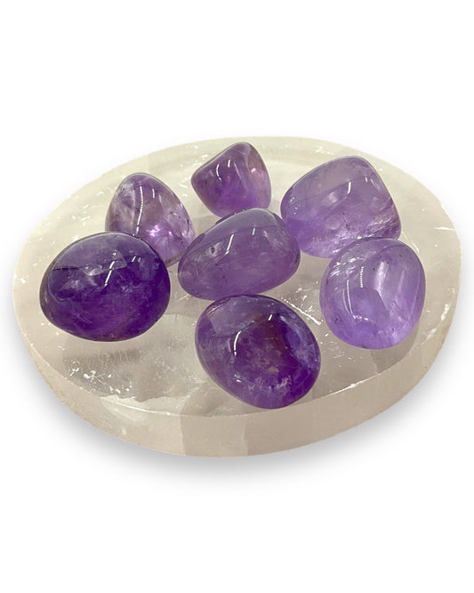 Amethyst Tumbled Stone