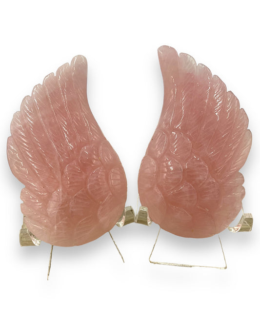 Rose Quartz Wings