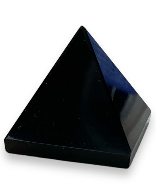 Black Obsidian Pyramid