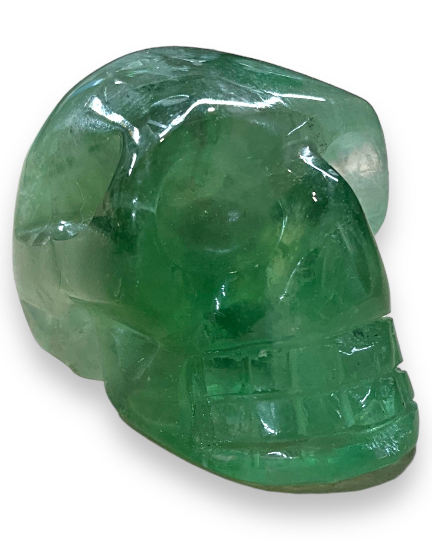 Fluorite Skull