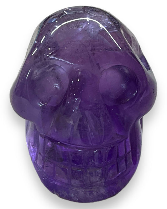 Amethyst Skull