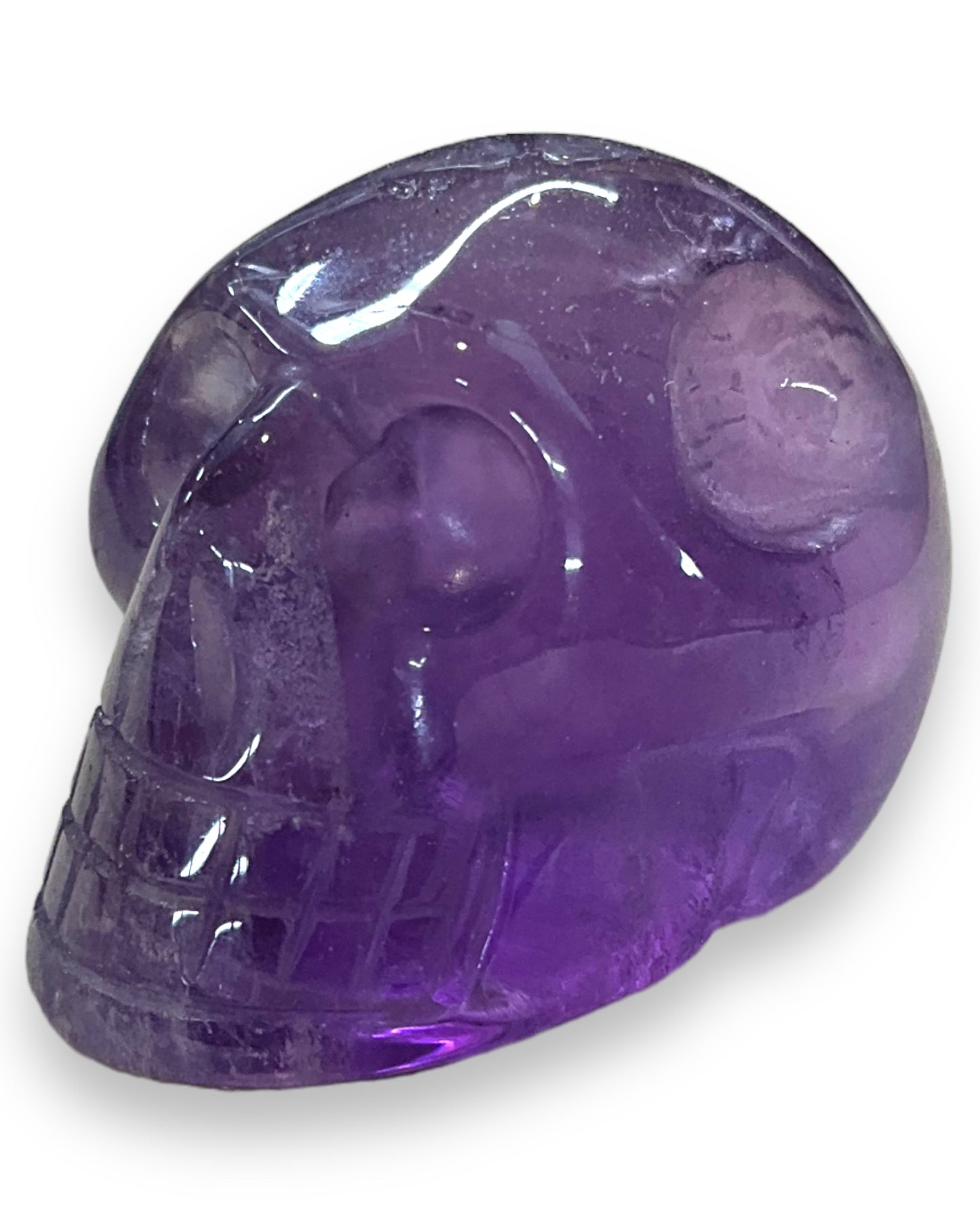 Amethyst Skull