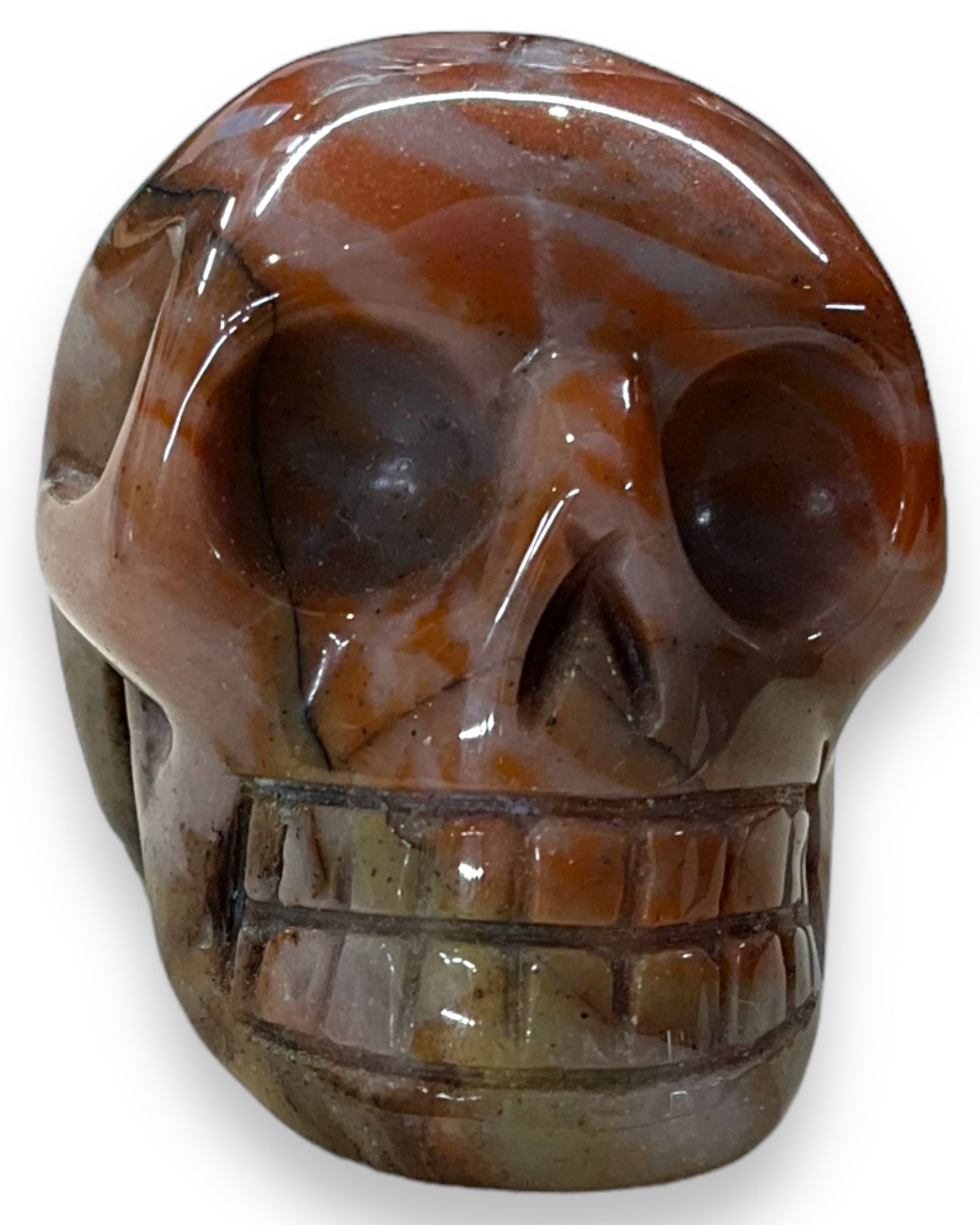 Carnelian Skull