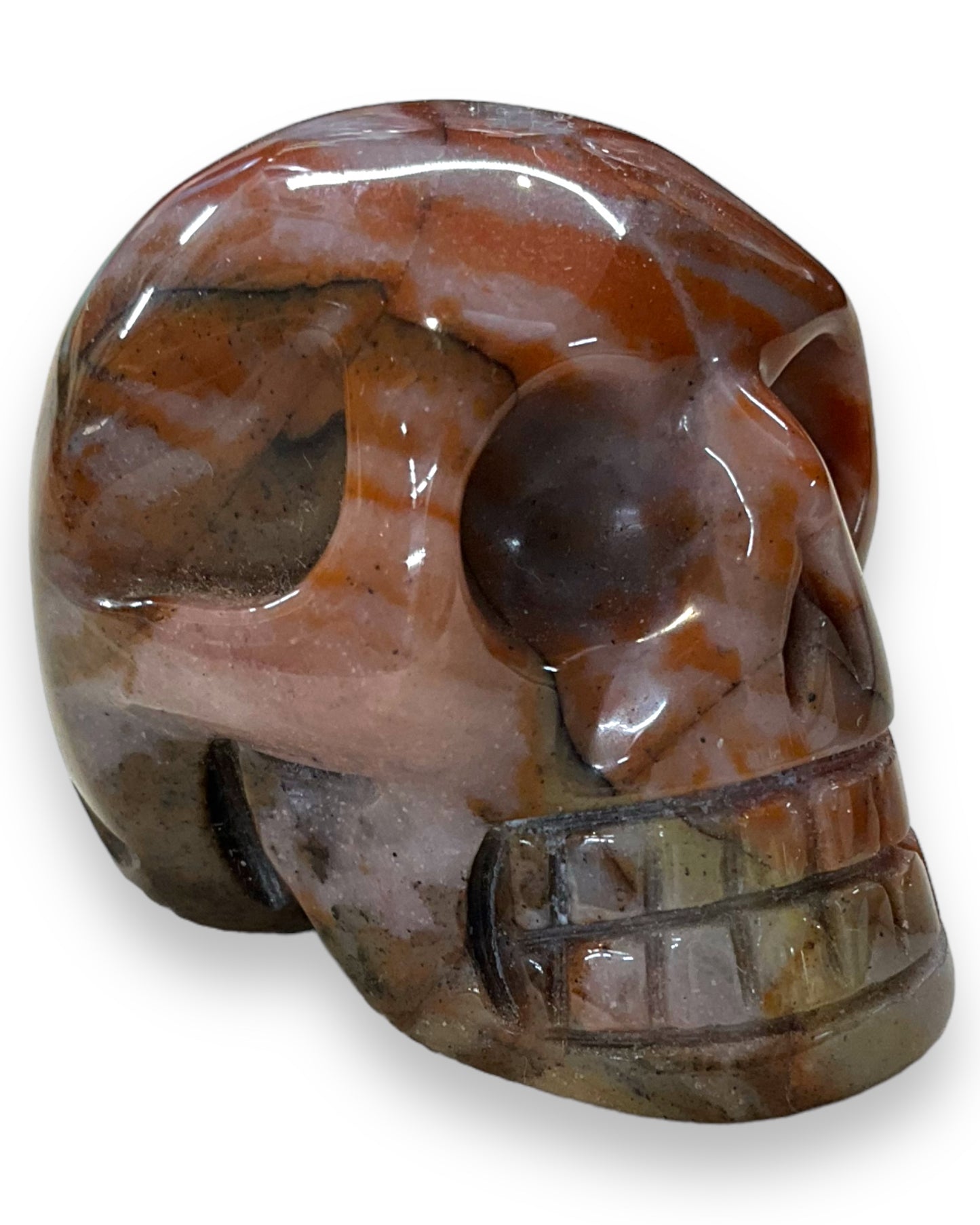 Carnelian Skull