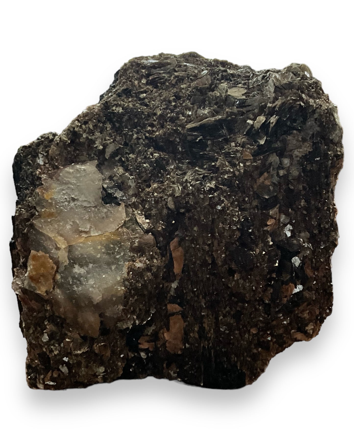 Black Tourmaline with Mica